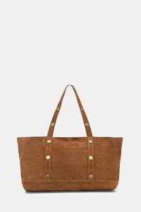 Замшевая сумка Answear.LAB, коричневый