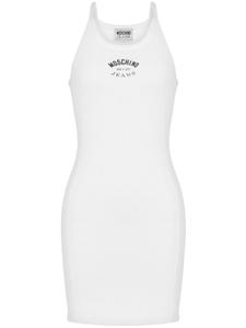 MOSCHINO JEANS платье с логотипом, белый