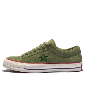 Кеды Converse Undefeated x One Star Suede Low 'Olive', красный
