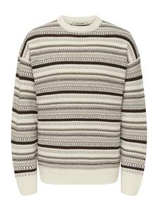 Свитер Only & Sons ONSROY, кремовый