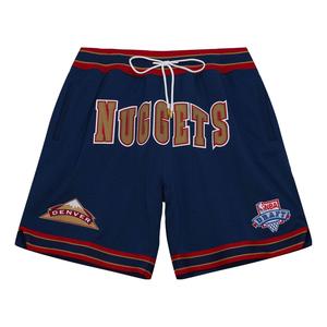 Спортивные шорты Mitchell & Ness x Just Don Hardwood Classics Shorts 'Denver Nuggets 1993', темно-синий