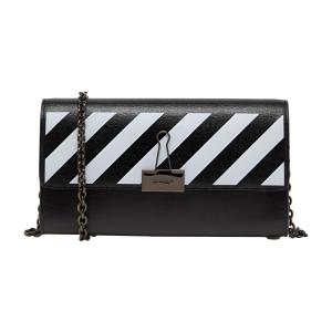 OFF-WHITE Off White кошелек из коровьей кожи, женская наплечная сумка black