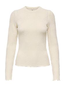 ONLY Лонгслив 'ONLVELMA' в бежевом цвете