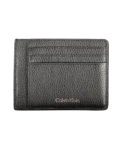 Кожаный кошелек Calvin Klein, черный