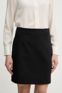 Шерстяная юбка arcadia Weekend Max Mara, черный