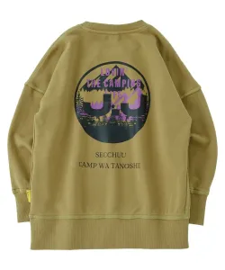 Детская толстовка JJ CAMP/(K), 100% хлопок, свободный крой, JJ CAMP, цвет Negishi