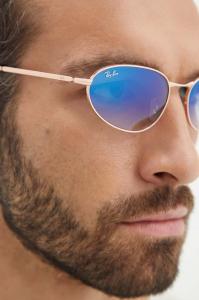 Солнцезащитные очки Ray-Ban, золотой