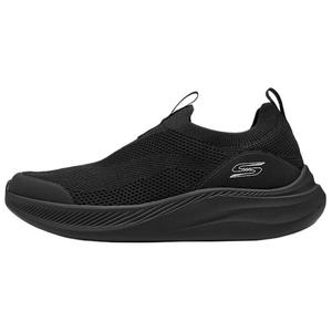 Skechers Мужские дышащие и упругие прогулочные ботинки BOB'S Men's Black