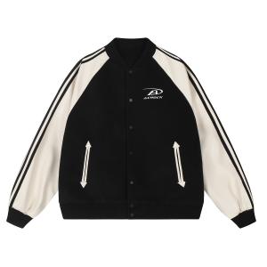 A chock Бейсбольная куртка унисекс, Красный