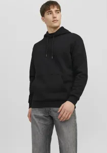 Толстовка Jack & Jones с капюшоном "JJEBRADLEY SWEAT HOOD NOOS", черный