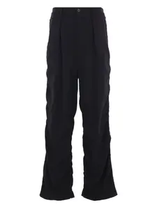 Брюки с драпировкой Undercover, черный