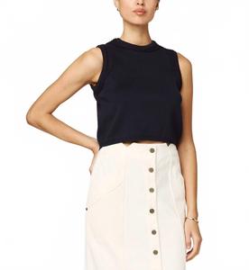 Нефритовый танк полуночно-синего цвета Cleobella, темно-синий