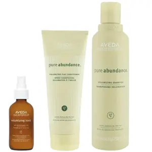 Pure Abundance Volumising Trio - Шампунь, кондиционер и тоник для придания объема Purescription Aveda