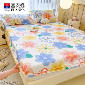 Fuanna Простыня на резинке 180х200 см, 100% хлопок, цвет Mysterious fragrance