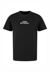 Рубашка с принтом THINK DIFFERENT Mister Tee, черный
