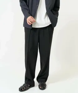 Широкие удобные брюки с одной складкой Avv, цвет Black