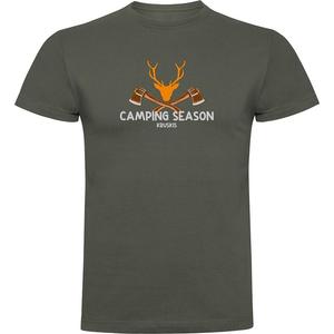 Футболка с коротким рукавом Kruskis Camping Season, зеленый