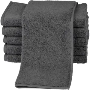 Гостевые полотенца Sensual 9000, обогащенные маслом алоэ вера Ross, антрацит
