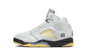 Jordan Air Jordan 5 Обувь для малышей TD, White