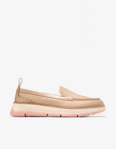 Женские мокасины из мягкой кожи Cole Haan, бежевый