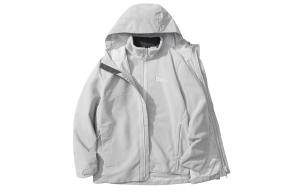 JACK WOLFSKIN Водостойкая ветрозащитная дышащая ветровка Men's, Downpour Gray/6920