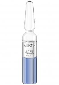 Антивозрастной уход STRAFFUNGSKUR IN A SECOND BI PHASE COLLAGEN BOOST EUBOS, цвет lila
