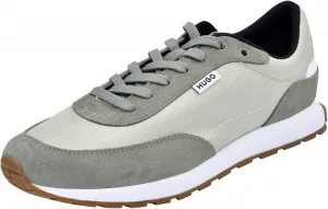 Мужские кроссовки Hugo Mens Icelin из смешанных материалов, серый/хаки