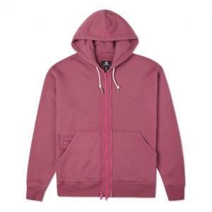 Куртка Converse Retro Solid Color Loose Hooded Jacket Red Purple 10022002-A05, фиолетовый