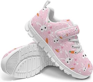 Кроссовки для мальчиков и девочек, детская обувь из сетчатого материала, унисекс, легкие, дышащие, для бега, тенниса и фитнеса, с одной пряжкой для малышей, маленьких и больших детей, белая подошва Ocwfudsx