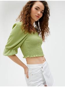 Футболка KOTON T shirt, зеленый