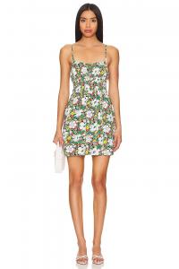 Мини-Платье lea Faithfull The Brand, мультиколор