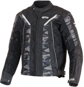 Текстильная мотоциклетная куртка gms meshblouson ventura, Black/Camouflage