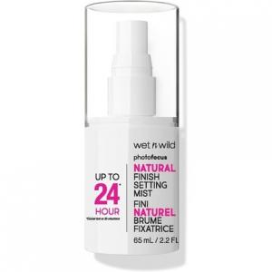 Wet 'N' Wild Wet N Wild Photo Focus Natural Finish Фиксирующий спрей для фиксации макияжа с витаминами B5 и E Легкая формула 24-часовая стойкость