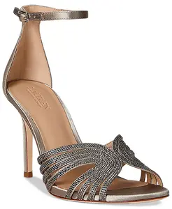 Женские сандалии Allie с декоративными многочисленными ремешками Lauren Ralph Lauren, коричневый