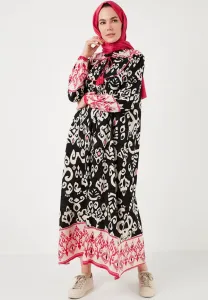 Повседневное платье стандартного кроя Lela, Black