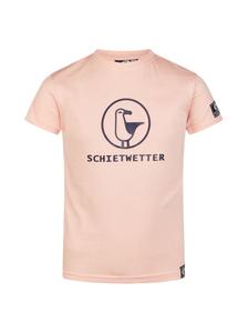 SCHIETWETTER Детская футболка "Лу" розово-синего цвета