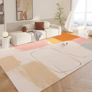 Budis Ковер 200х300 см из велюра для гостиной/спальни, утолщенный, разноцветный, непромокаемый, нескользящий, Dove Velvet