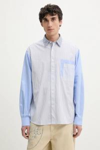 Хлопковая рубашка BANKER Desigual, синий