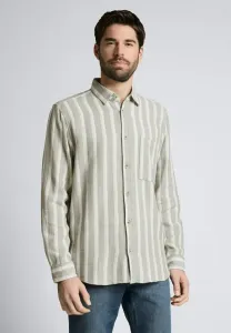 Рубашка в строгую полоску Tom Tailor, Gree White Big Stripe