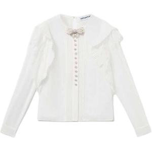 Self-Portrait Женская рубашка с автопортретом, чисто белая