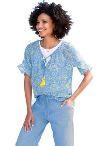 Блузка Heine, светло-синий