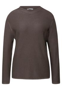 Свитер STREET ONE, коричневый