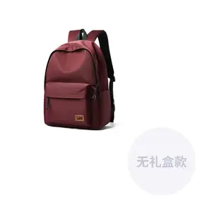 Lee Оксфордский рюкзак унисекс черный хаки бордовый, Burgundy