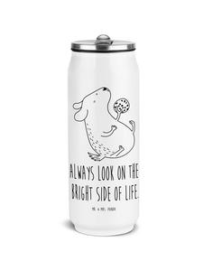 Mr. & Mrs. Panda Печенье для собак в форме термоса с надписью белого цвета