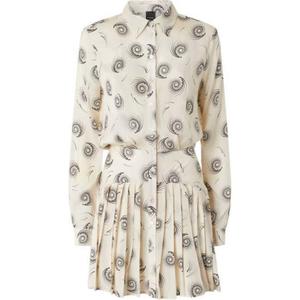 Мини-платье Scalise PINKO, бежевый