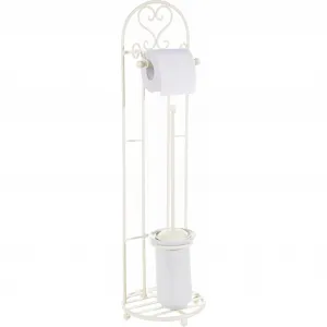 Держатель для туалетной бумаги Ambiente Haus «Антик», античный белый