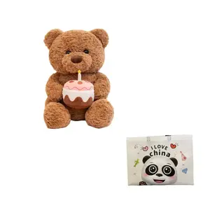 Bitter purchase Плюшевая кукла Rose Birthday Cake Bear высотой 30см/40см