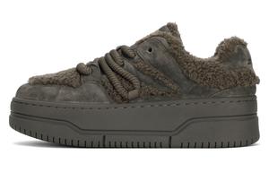 Низкие женские кроссовки для скейтбординга, темно-серые Dickies, Dark Gray