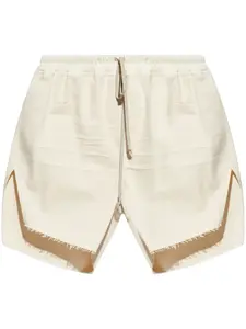 Шорты с разрезами Rick Owens, нейтральный