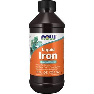 Now Foods Жидкое железо 237 мл Now Foods Liquid Iron, 237ml